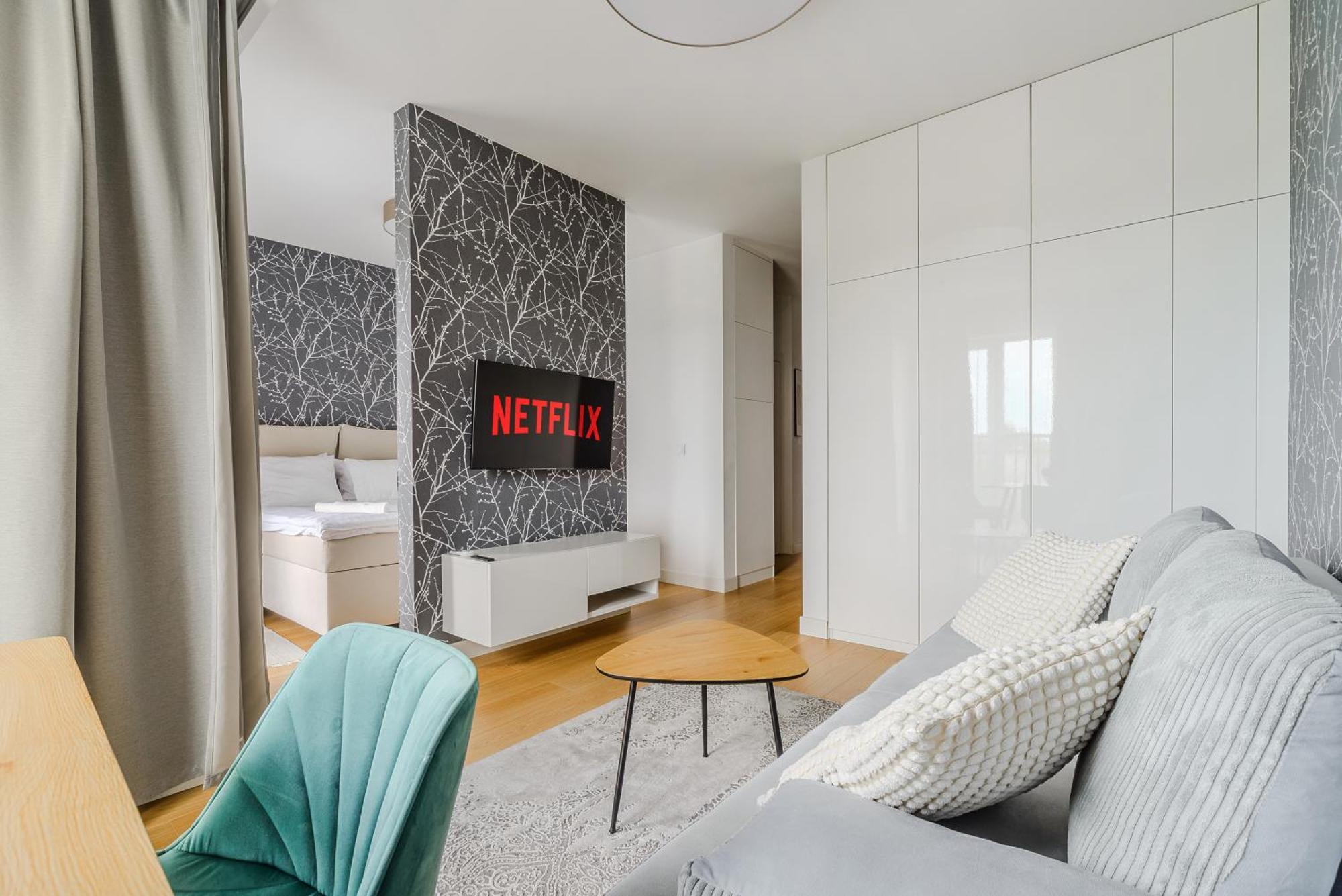 Cozy Family Apartments With Balcony Near Zlote Tarasy ワルシャワ 部屋 写真